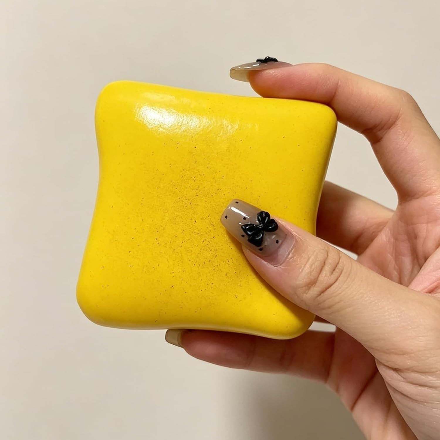 Bread Butter Squishy Slow Rising Squeeze Toy, Stress Relief Fidget Toy for Anxiety, Realistic Bread Toy for Desk Decor, Funny Prank Gift, Sensory Toy