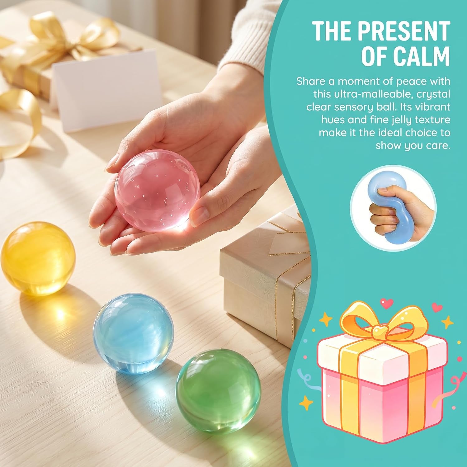 Coconut Oil Squishy Fidget Toys,Slow Rise Squeeze Toys for Stress Relief | Purple Coconut Oil Stress Ball,Slow Rising Squishy Toys,Squeezy Sensory Toys,Stress Anxiety Party Favors Gift for Adults Kids