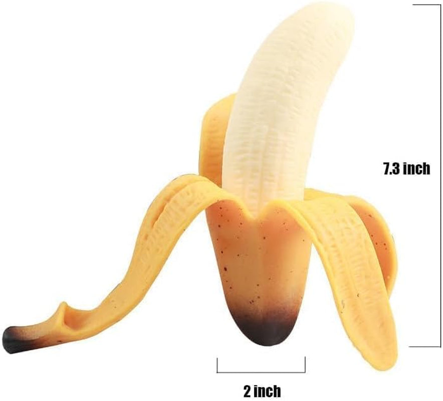 3-Pack Peeling Banana Squishy Toys – Stress Relief Party Favors